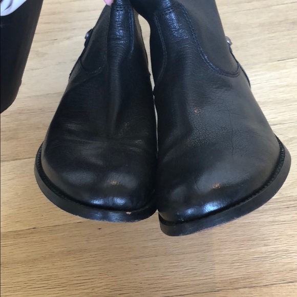 Frye Melissa Button Back Zip Boots - Picture 8 of 8